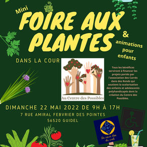 22 mai 2022 - FOIRE AUX PLANTES