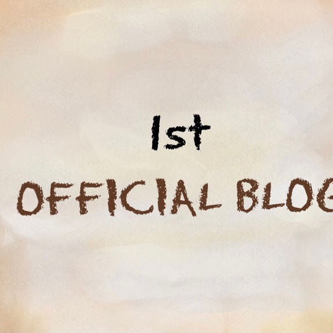 1st OFFICIAL BLOG