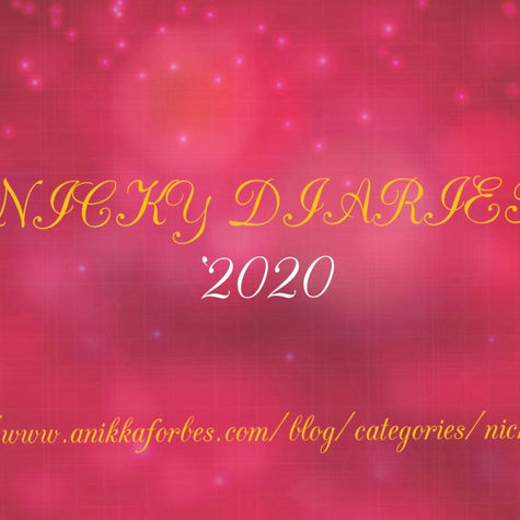 NICKY DIARIES ‘2020 ✍️