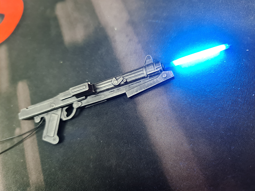 Miniature : 1/6 Clone DC15 blaster laser custom LED