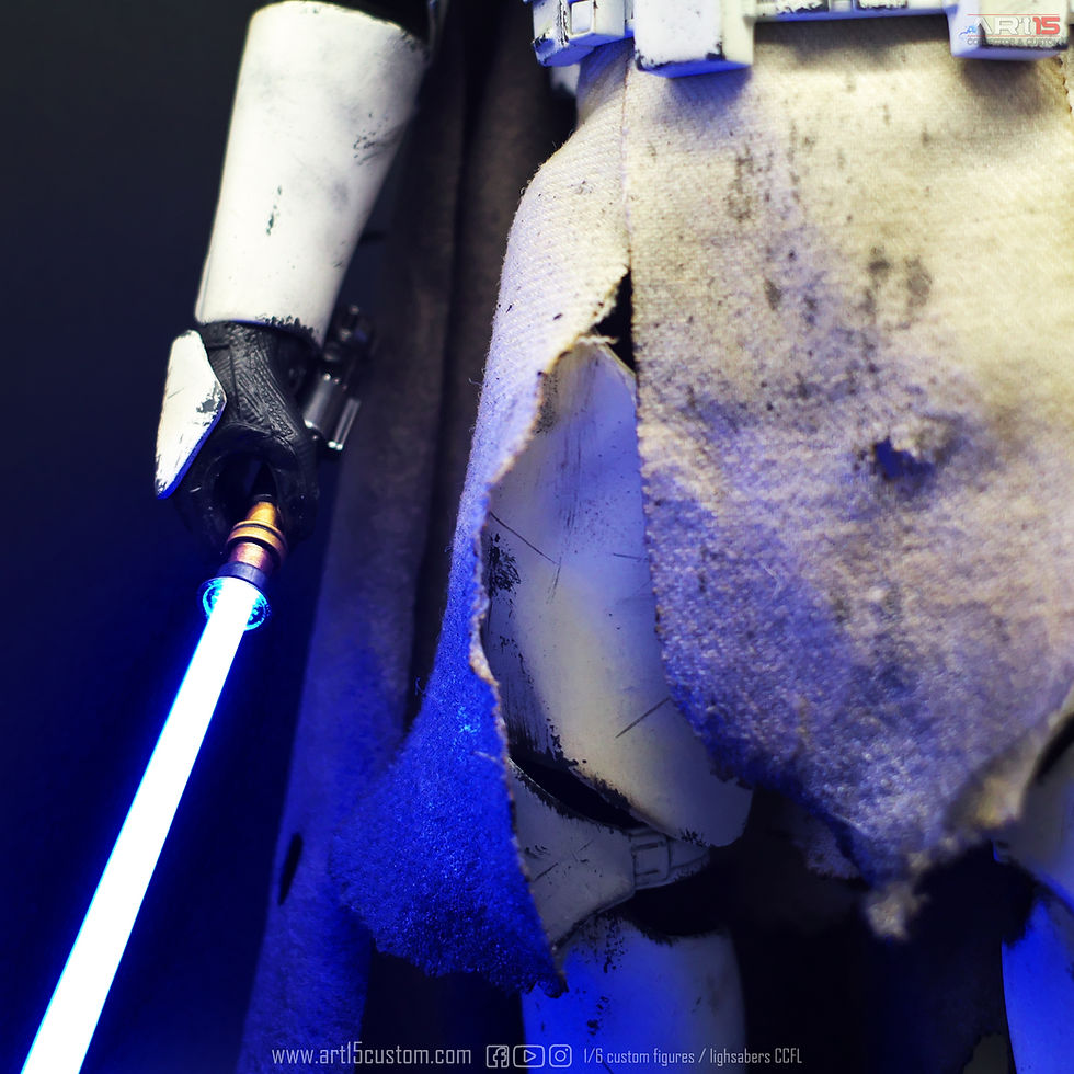 Thumbnail: Art15 Custom Obi-wan Mytho 1/6 Figure with lightsaber