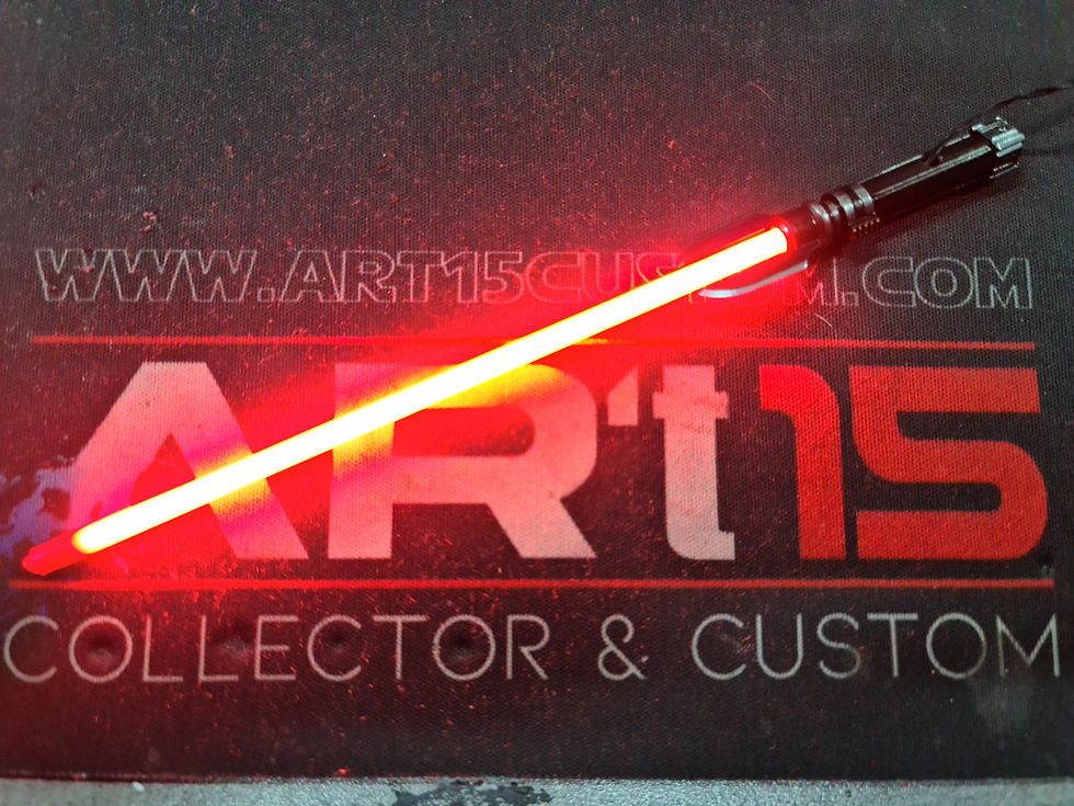 Thumbnail: Darth Malgus Custom 1/6 CCFL Lightsaber with Shaft for Hot Toys, ...