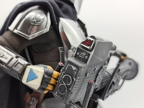 Miniature : Blaster E-Web Heavy Repeating pour la figurine The Mandalorian Hot toys 1/6