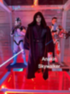 Anakin Skywalker Sabre laser custom 1/6 CCFL avec manche
