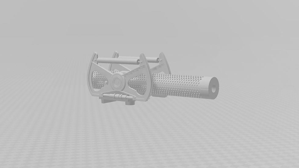 Miniature : Fichier 3D E-Web Heavy Repeating Blaster 1/6