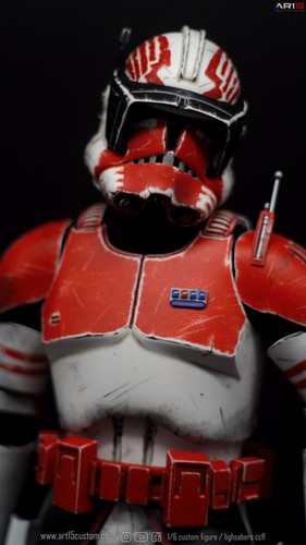 Art15 Custom Figure Clone trooper Commander Thorn Guard of Coruscant 1/6