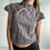 Thumbnail: rozewolk wrinkled asymmetric top grey