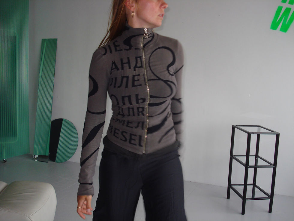 Thumbnail: diese l tribal cardigan grey 