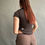 Thumbnail: rozewolk fitted drawstring tee brown