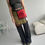 Thumbnail: asymmetric contrast skirt
