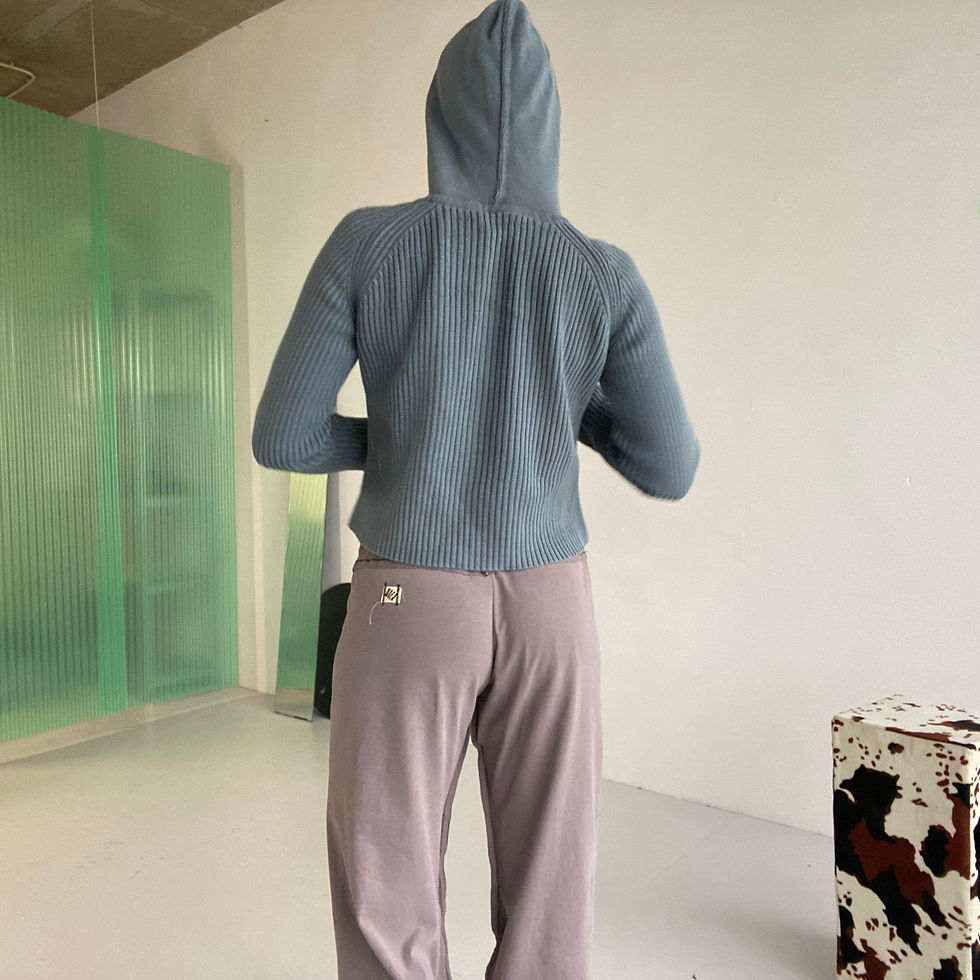 Thumbnail: hooded y2k cardigan