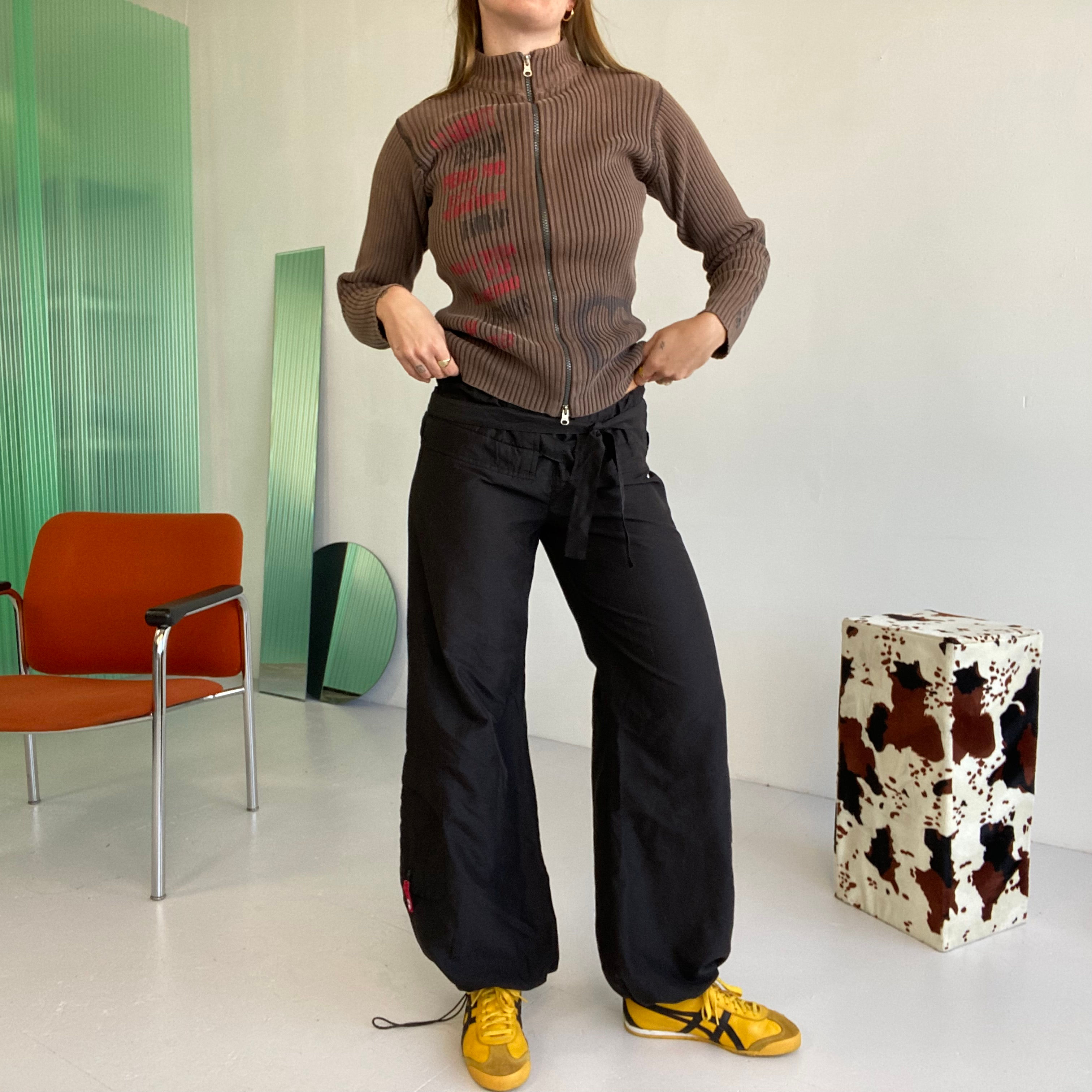 y2k parachute trousers 