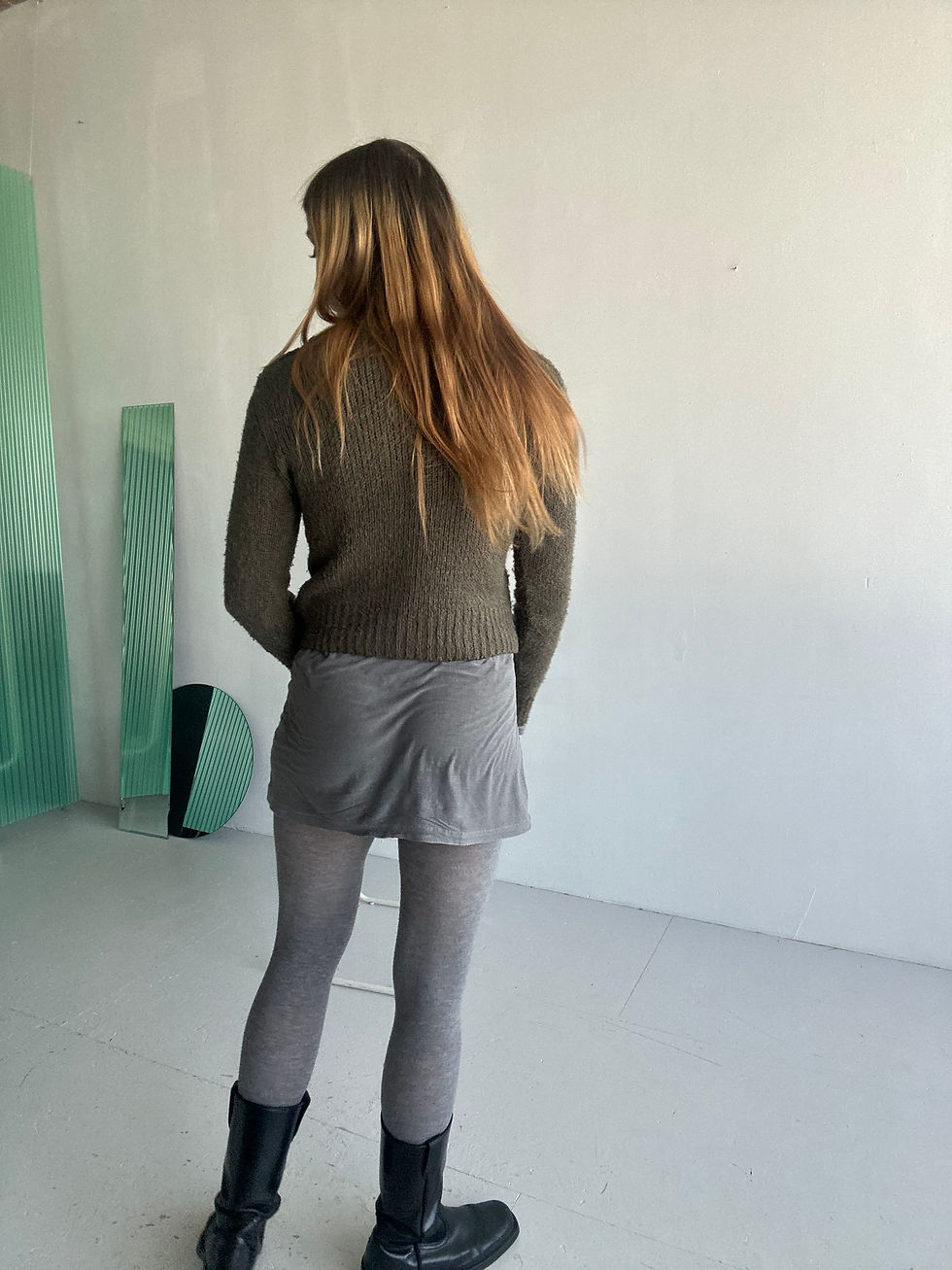 Thumbnail: military look cardigan
