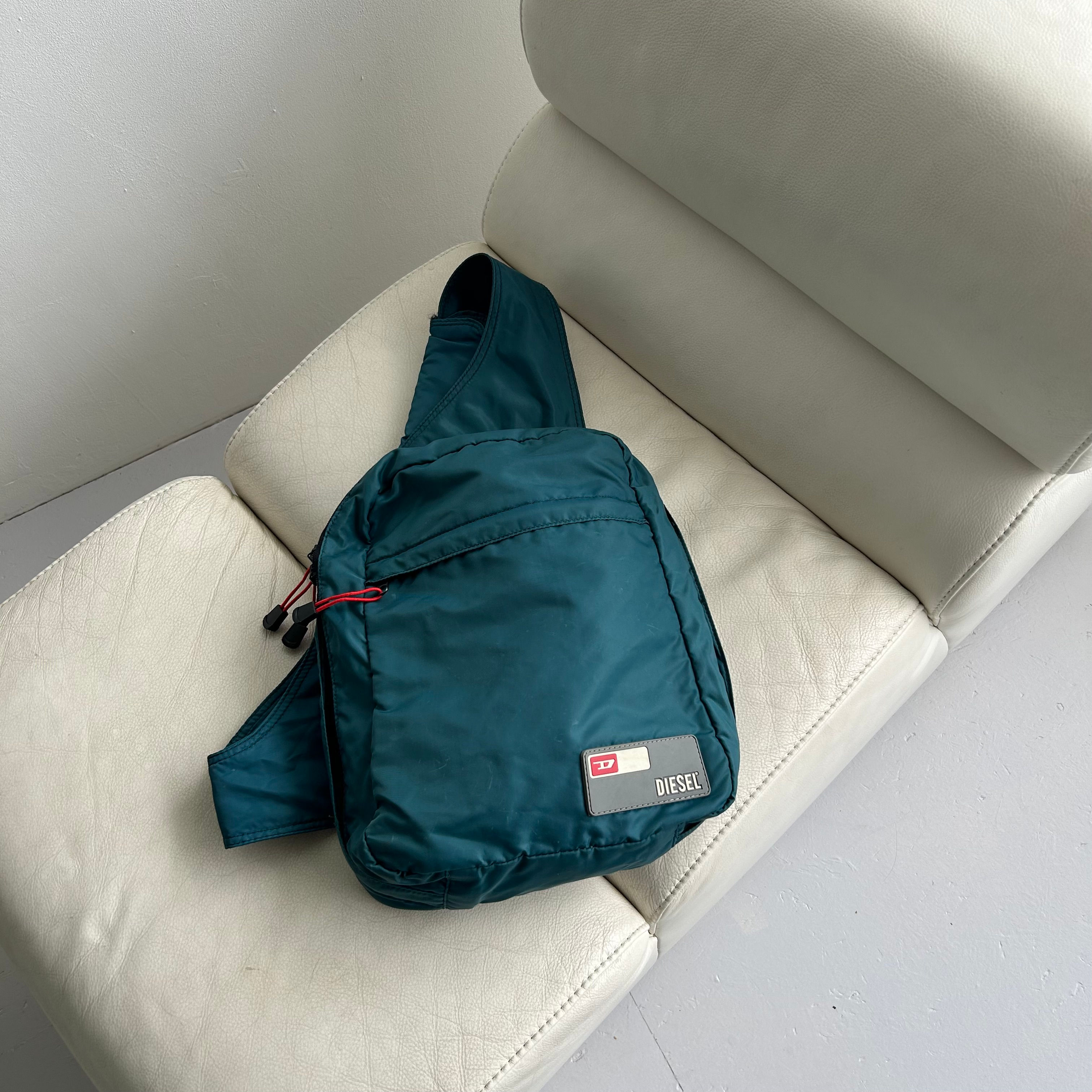 diese l sling bag turquoise