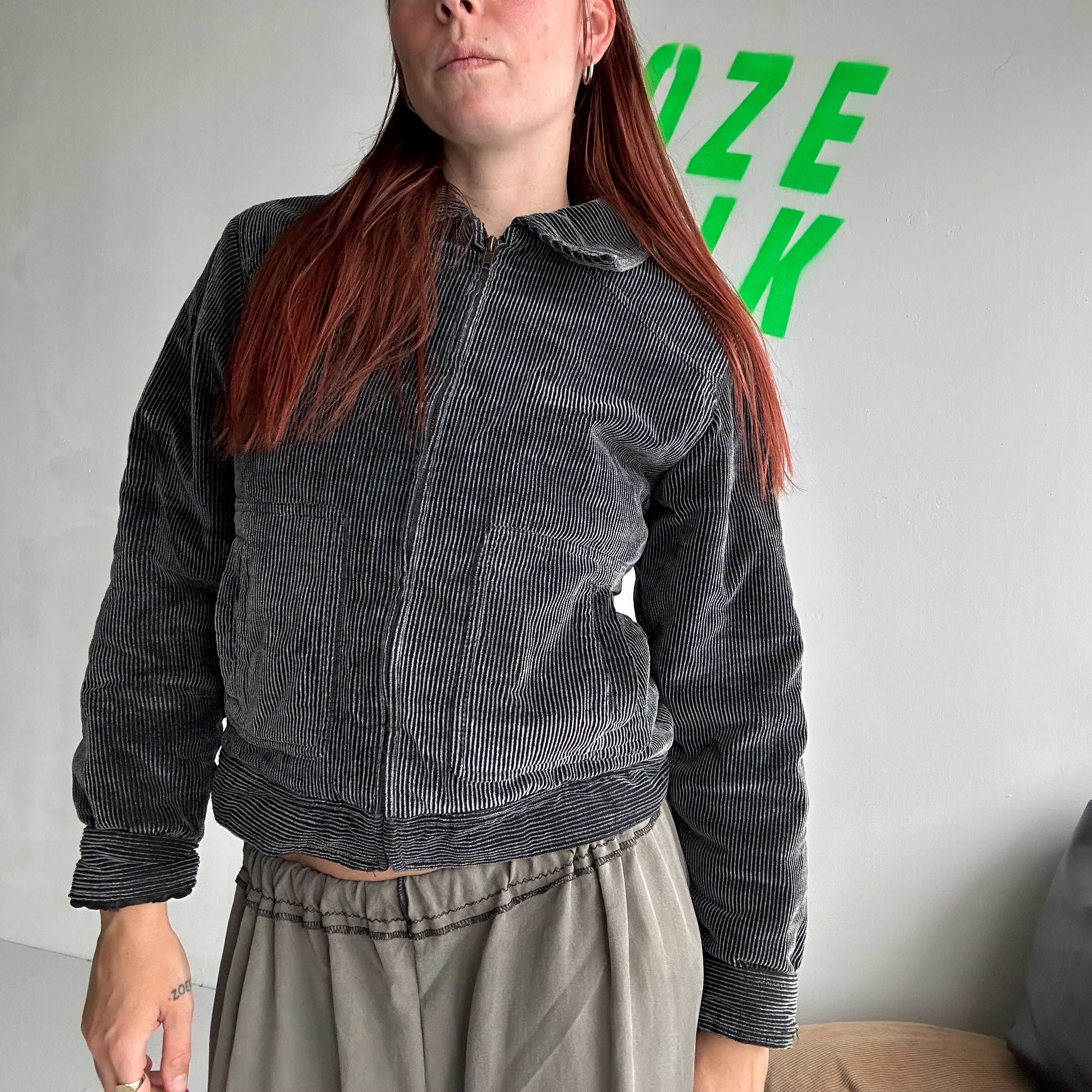 washed corduroy jacket