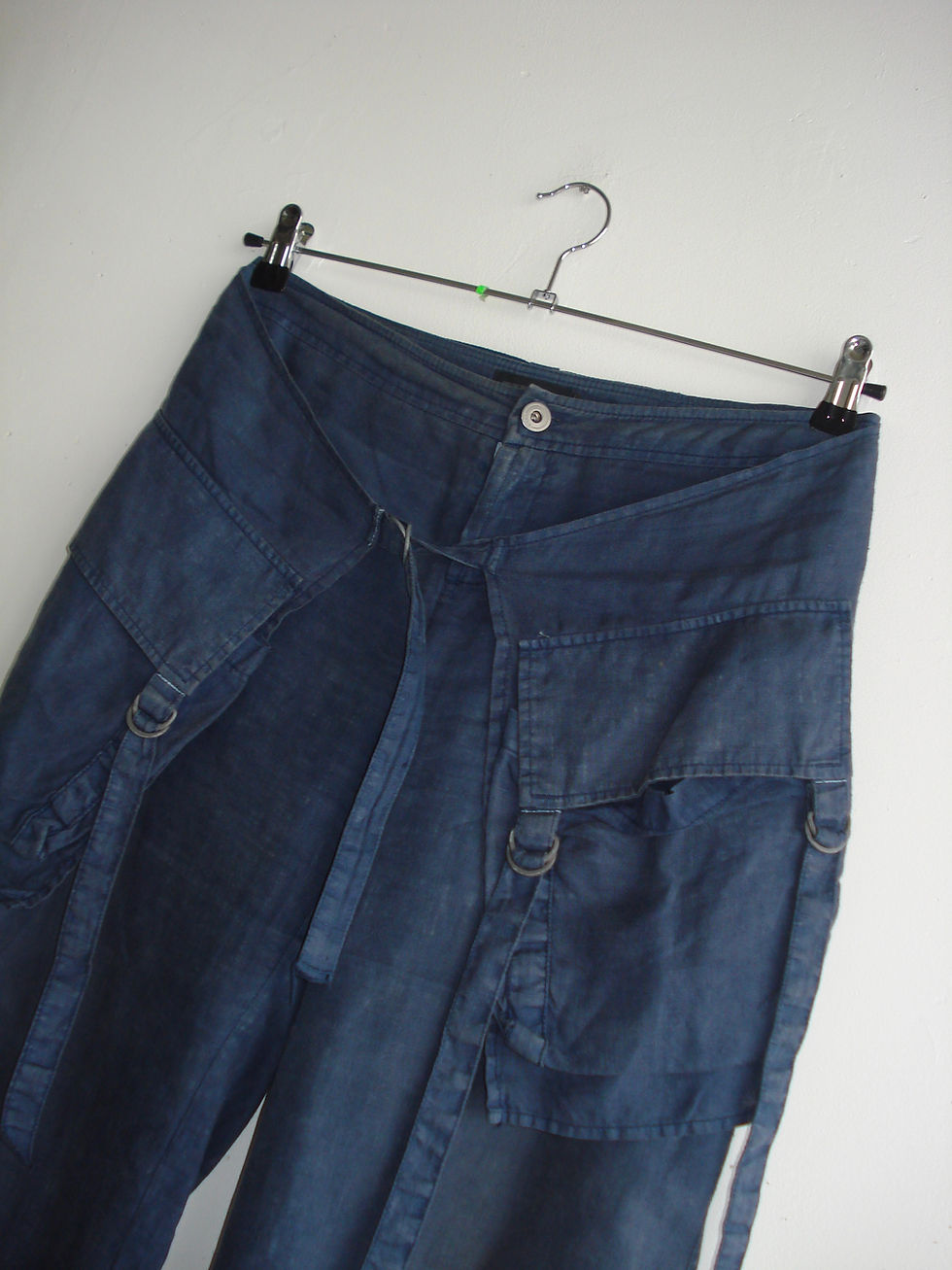 Thumbnail: ikks cropped washed cargo trousers