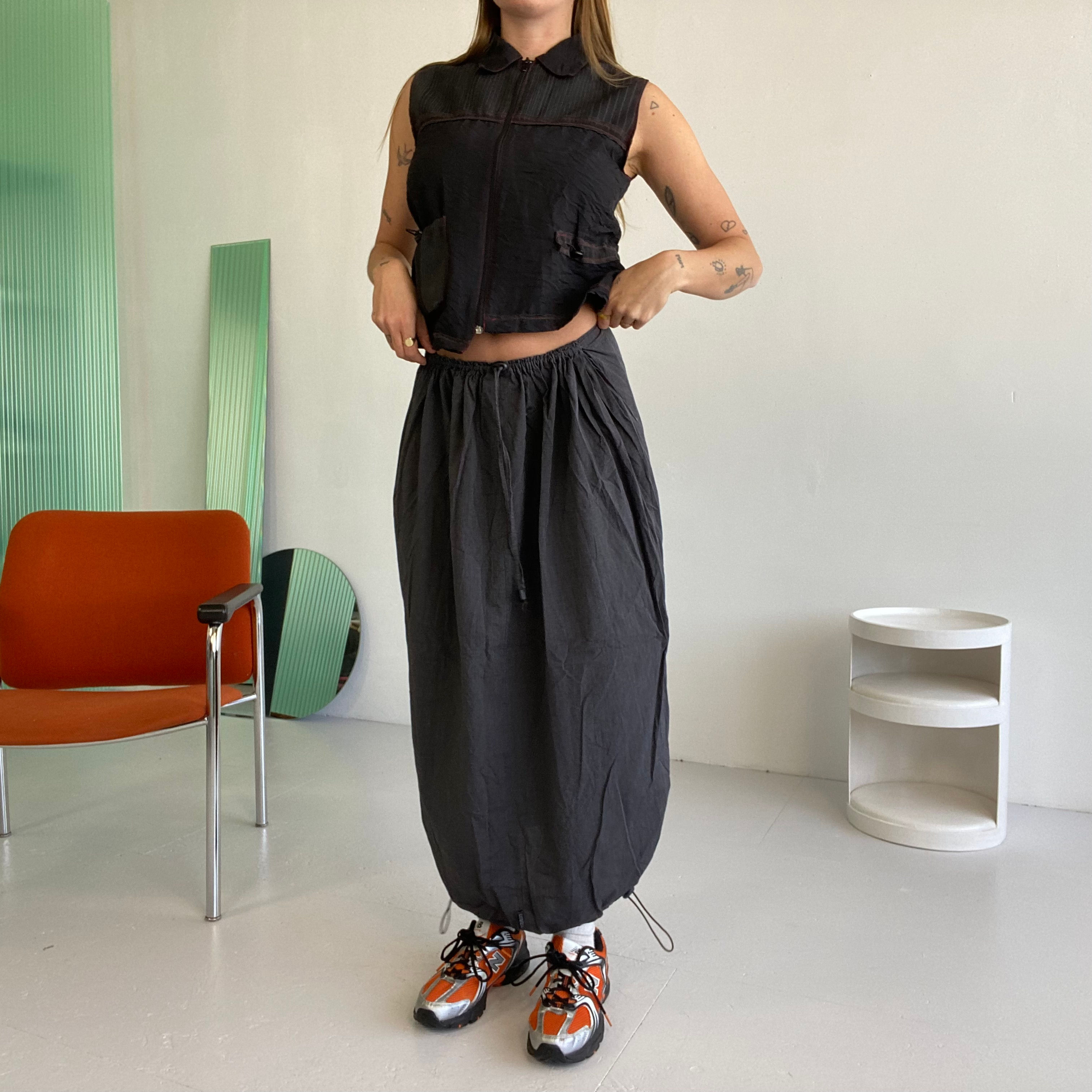 cop copine balloon skirt 