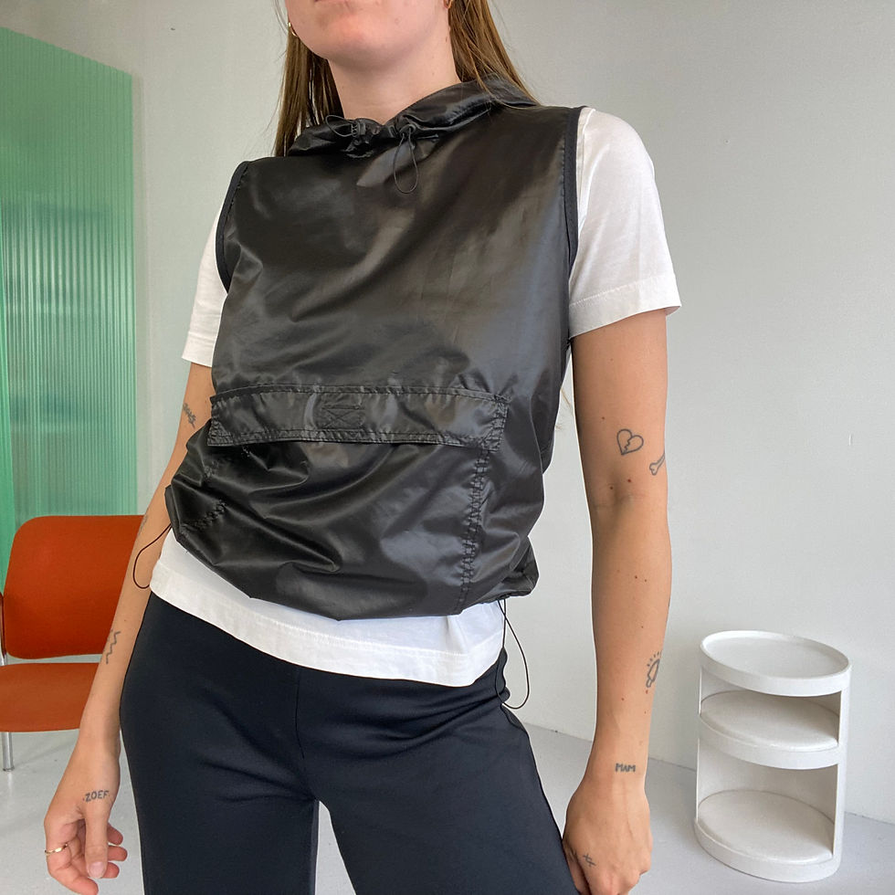 Thumbnail: rozewolk hooded parachute top
