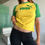 Thumbnail: pum a logo tee yellow/green