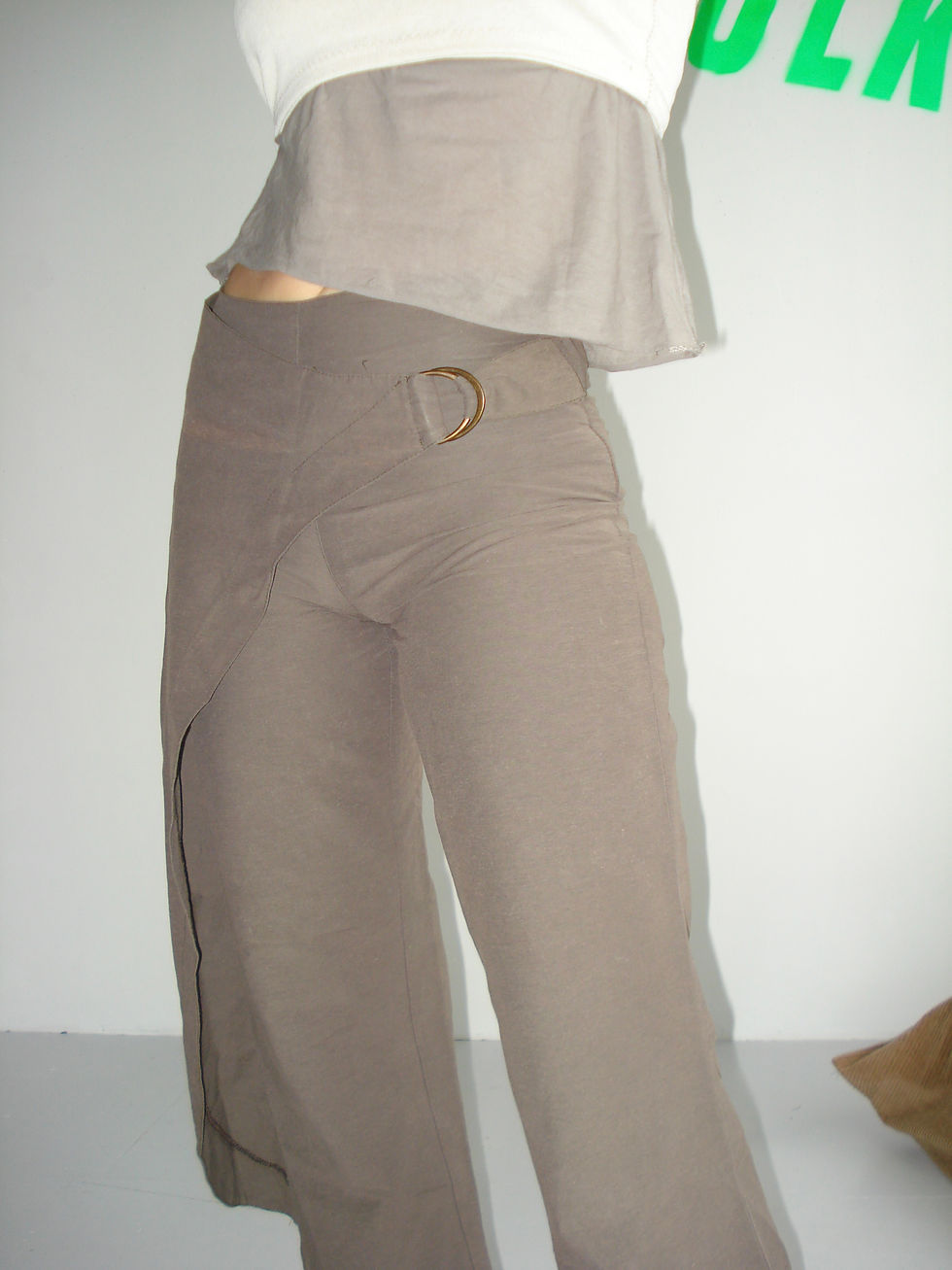 Thumbnail: wrap trousers kaki