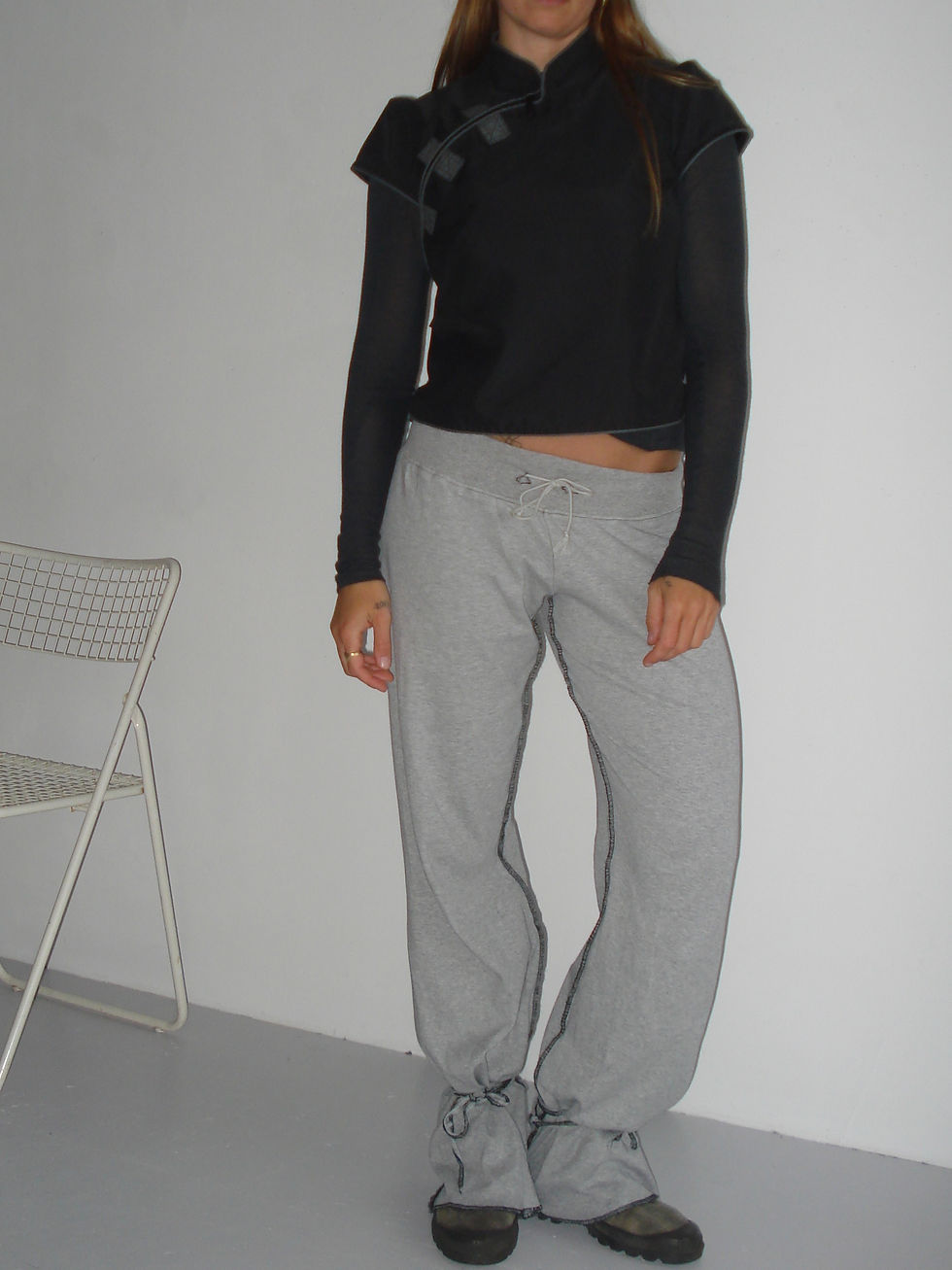 Thumbnail: asymmetric blouse black