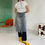 Thumbnail: miss sixty asymmetric denim skirt 