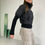 Thumbnail: y2k mixed fabric  jacket 