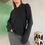Thumbnail: hooded archive sweater black