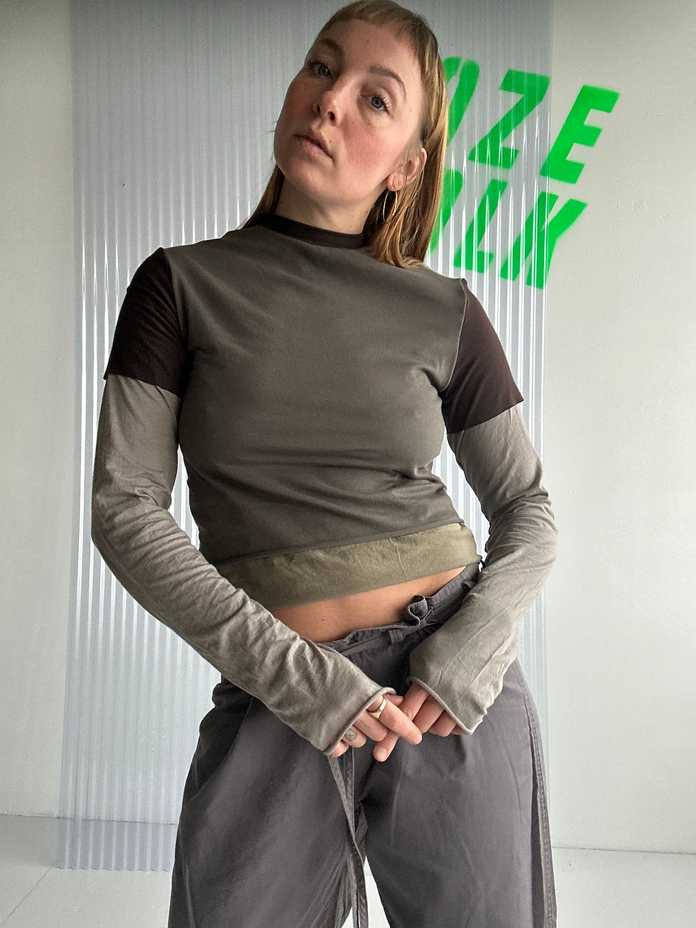 Thumbnail: rozewolk layered tee #1