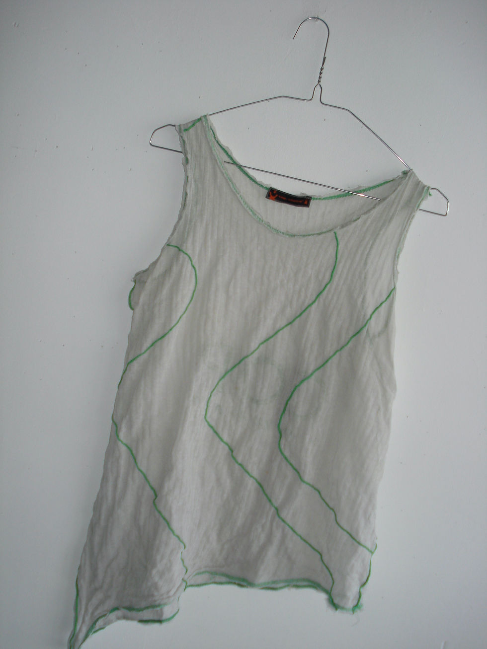 Thumbnail: cop copine sheer asymmetric top