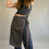 Thumbnail: rozewolk apron skirt dark grey
