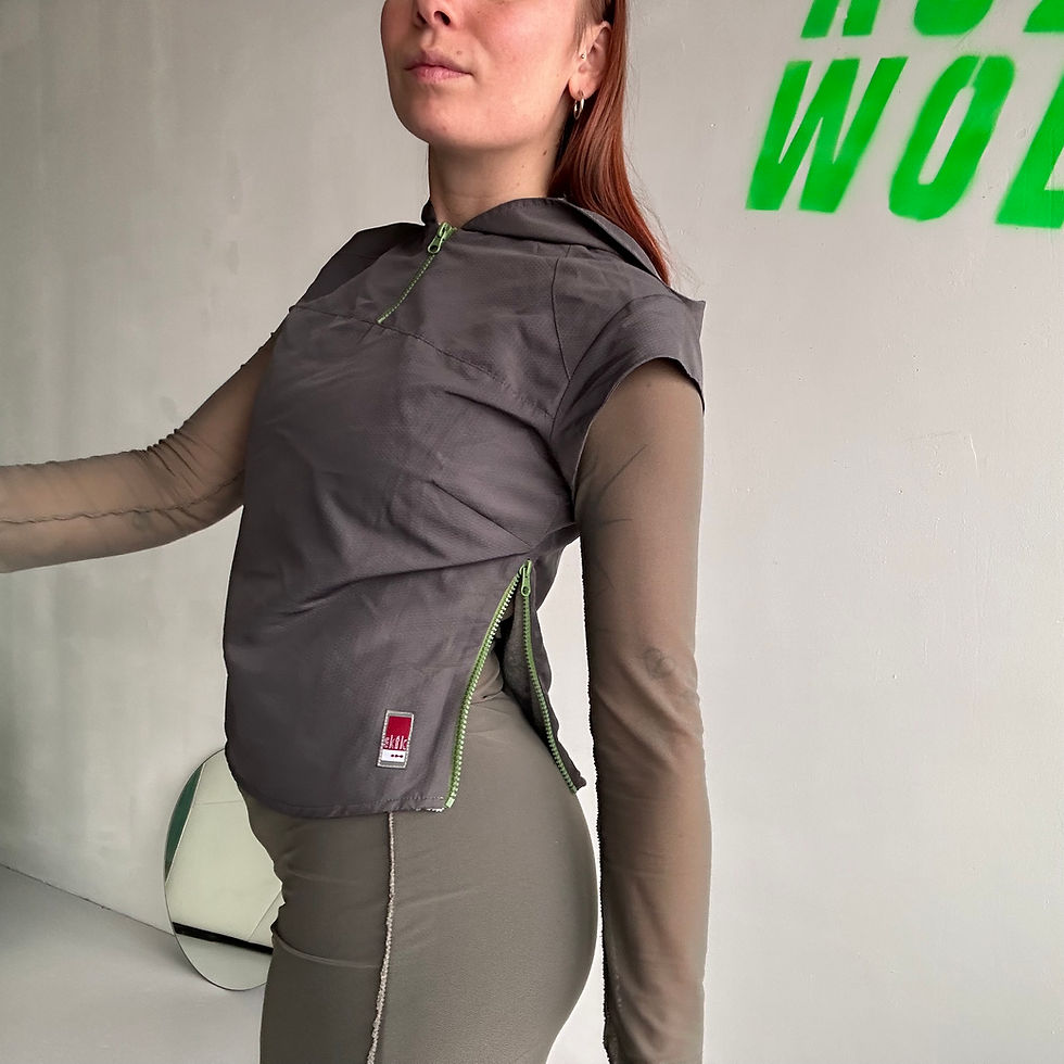 Thumbnail: hooded tech top