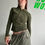 Thumbnail: washed distressed diese l cardigan green