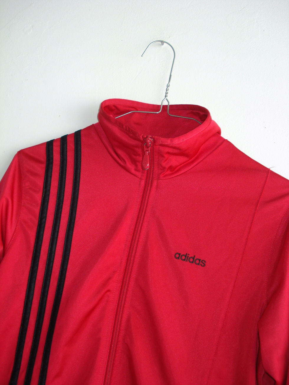 Thumbnail: adida s asymmetric cardigan red