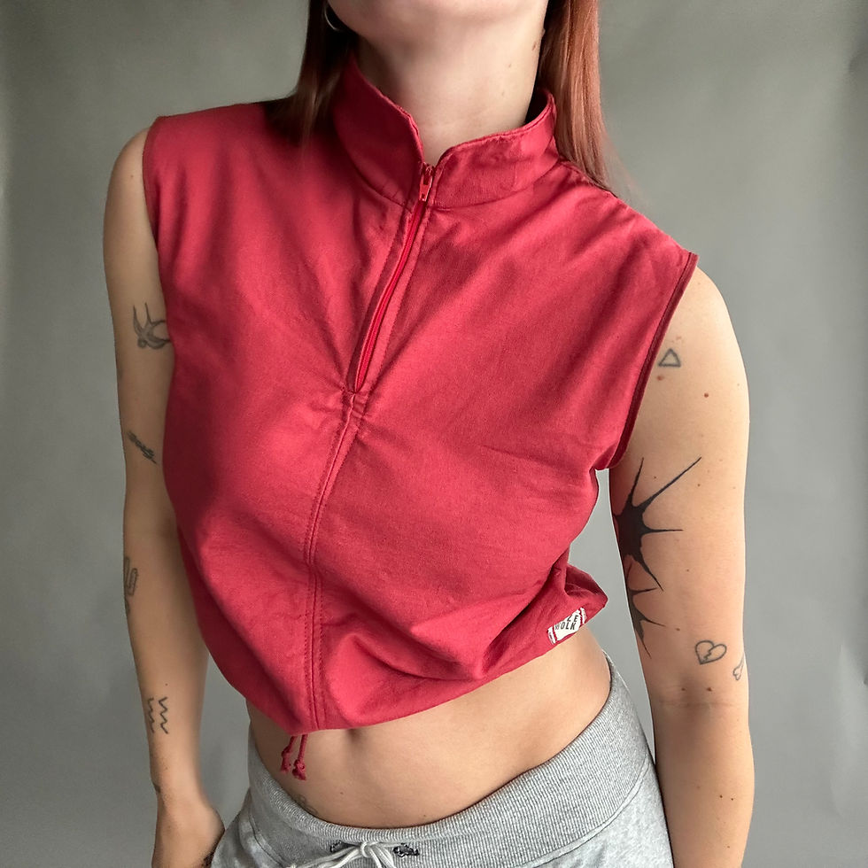 Thumbnail: rozewolk sleeveless anorak vest
