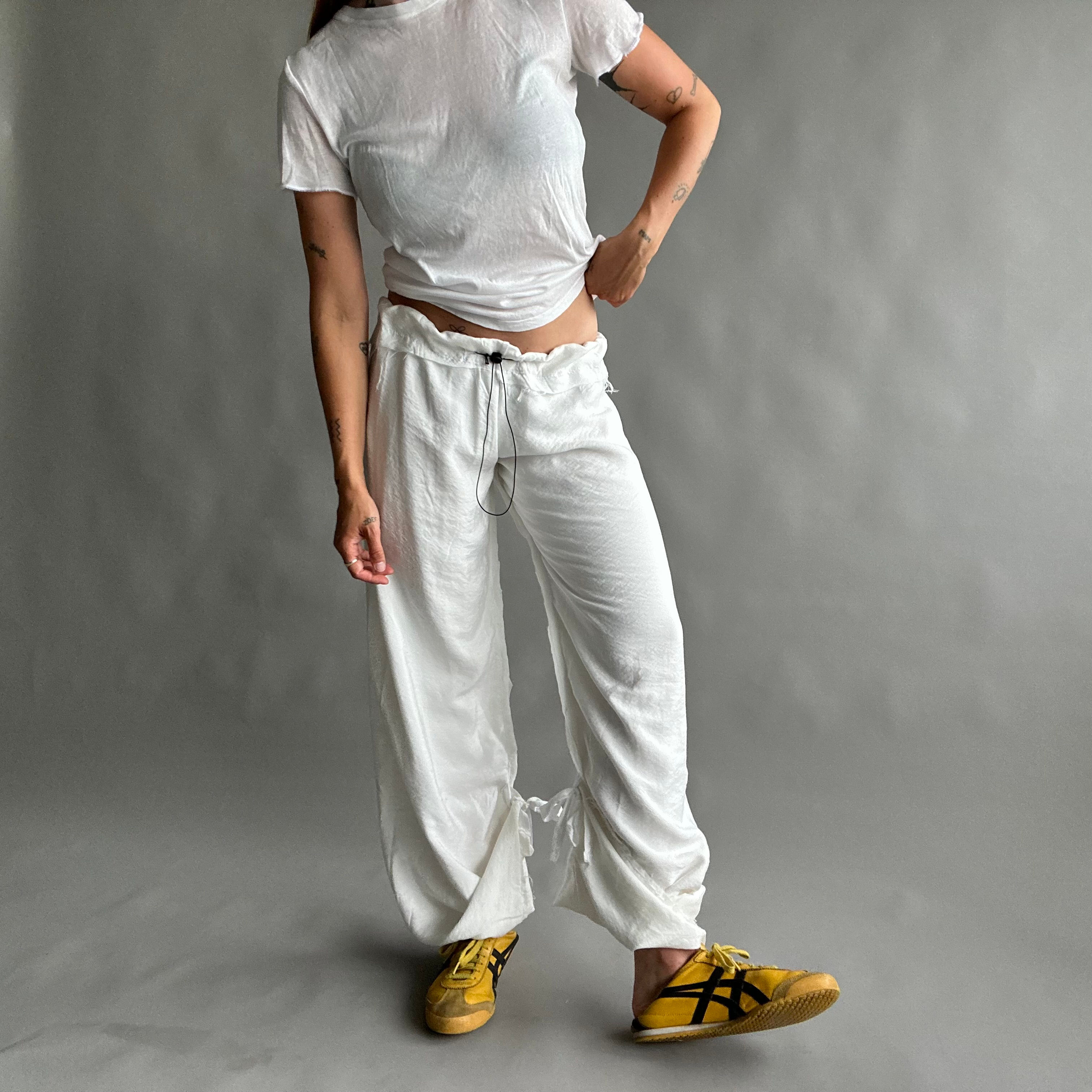 rozewolk inside out folded trousers