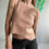 Thumbnail: rozewolk distressed leather top pink