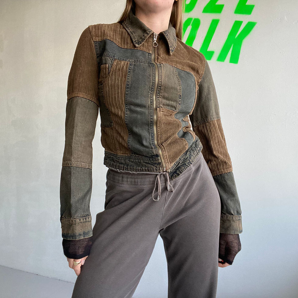 Thumbnail: asymmetric patch jacket