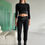 Thumbnail: m + f girbaud cargo capri trousers