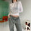 Thumbnail: transparent printed knit 