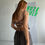Thumbnail: rozewolk wrinkled open back top grey