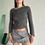 Thumbnail: asymmetric cop copin e tee grey