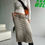 Thumbnail: midi washed denim skirt