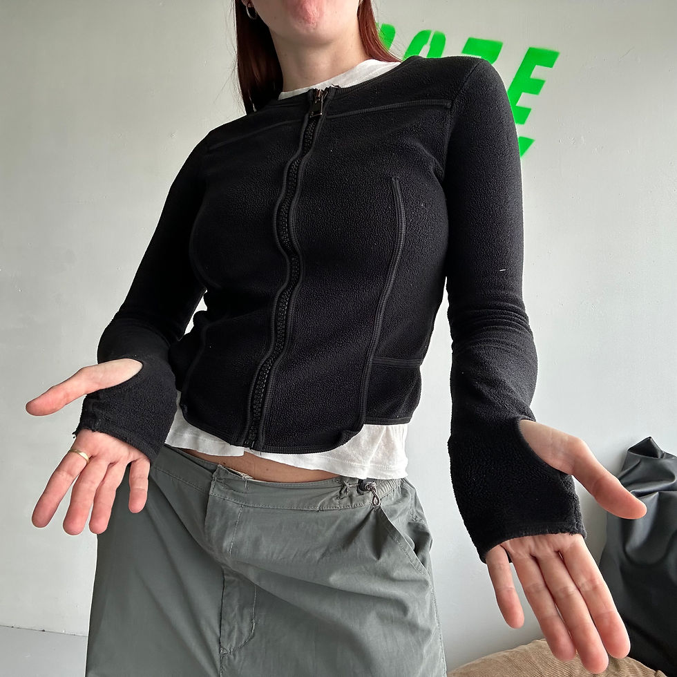 Thumbnail: cop copin e fleece jacket black