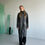 Thumbnail: sarah pacini hooded washed canvas coat