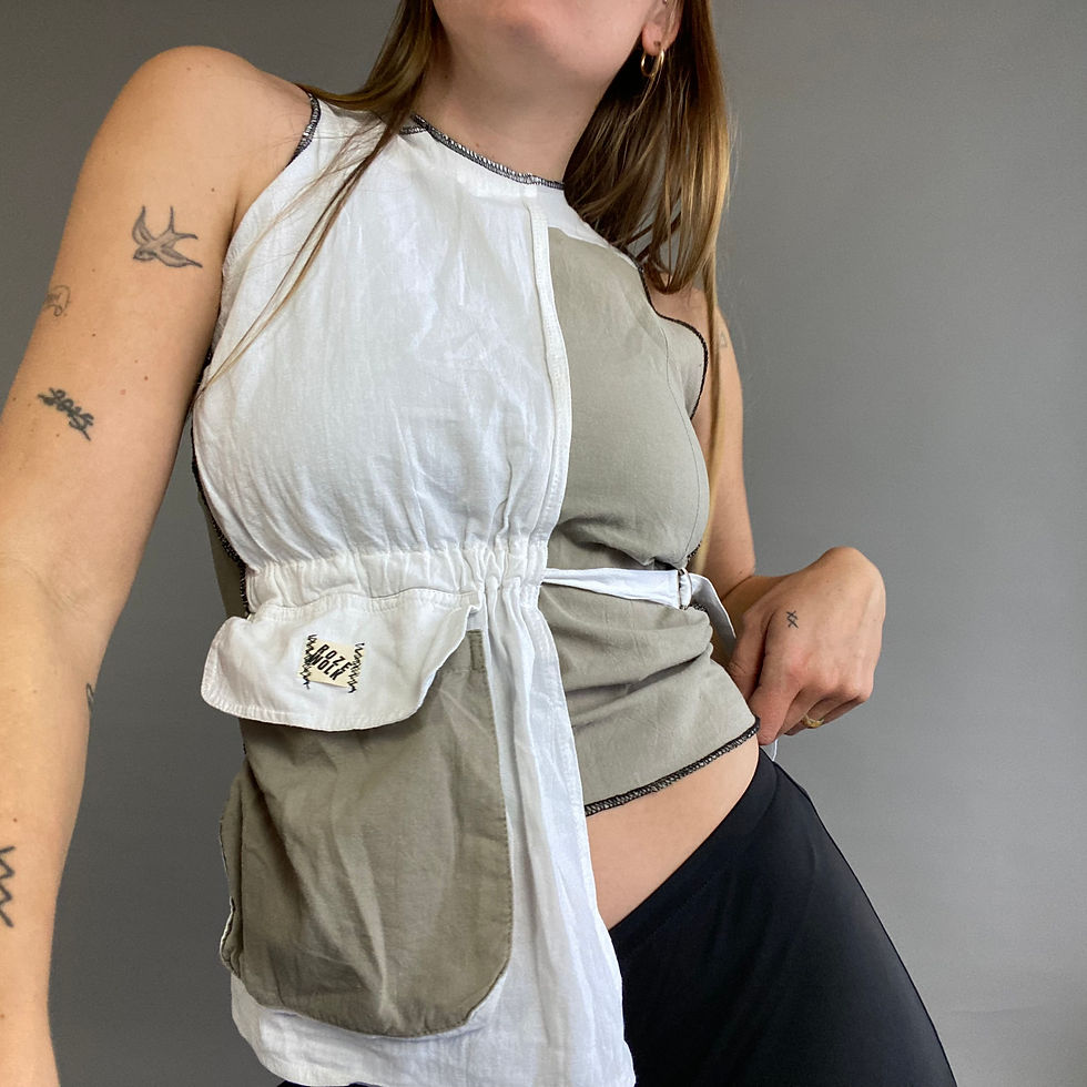 rozewolk asymmetric cargo top - light