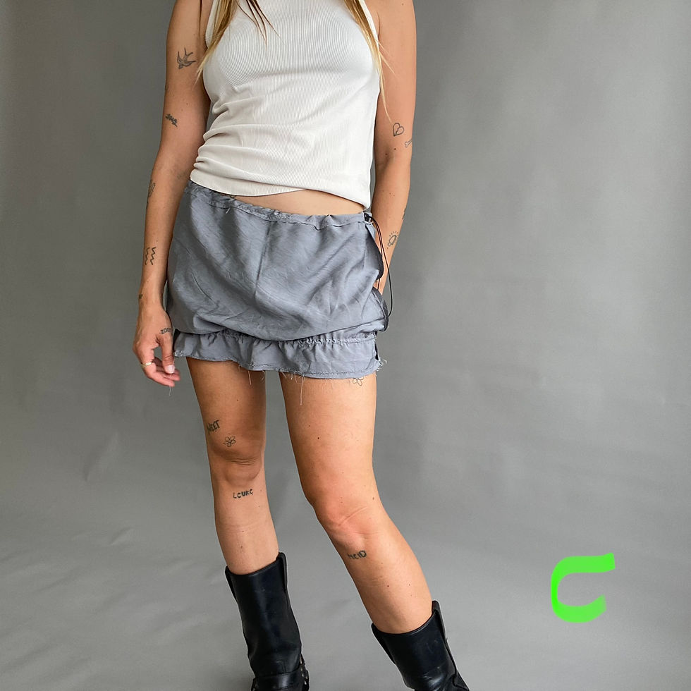 Thumbnail: rozewolk mini inside out skirt