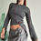 Thumbnail: asymmetric cop copin e tee grey
