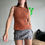 Thumbnail: washed sleeveless knit