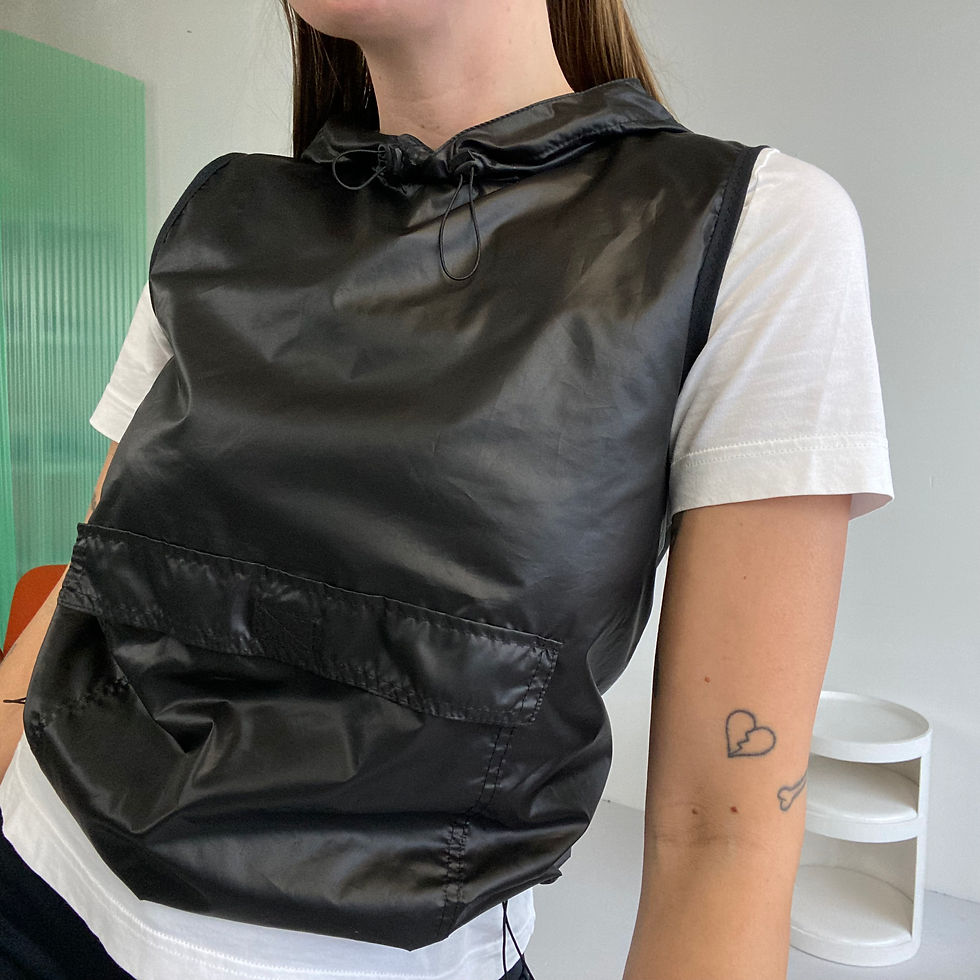 Thumbnail: rozewolk hooded parachute top